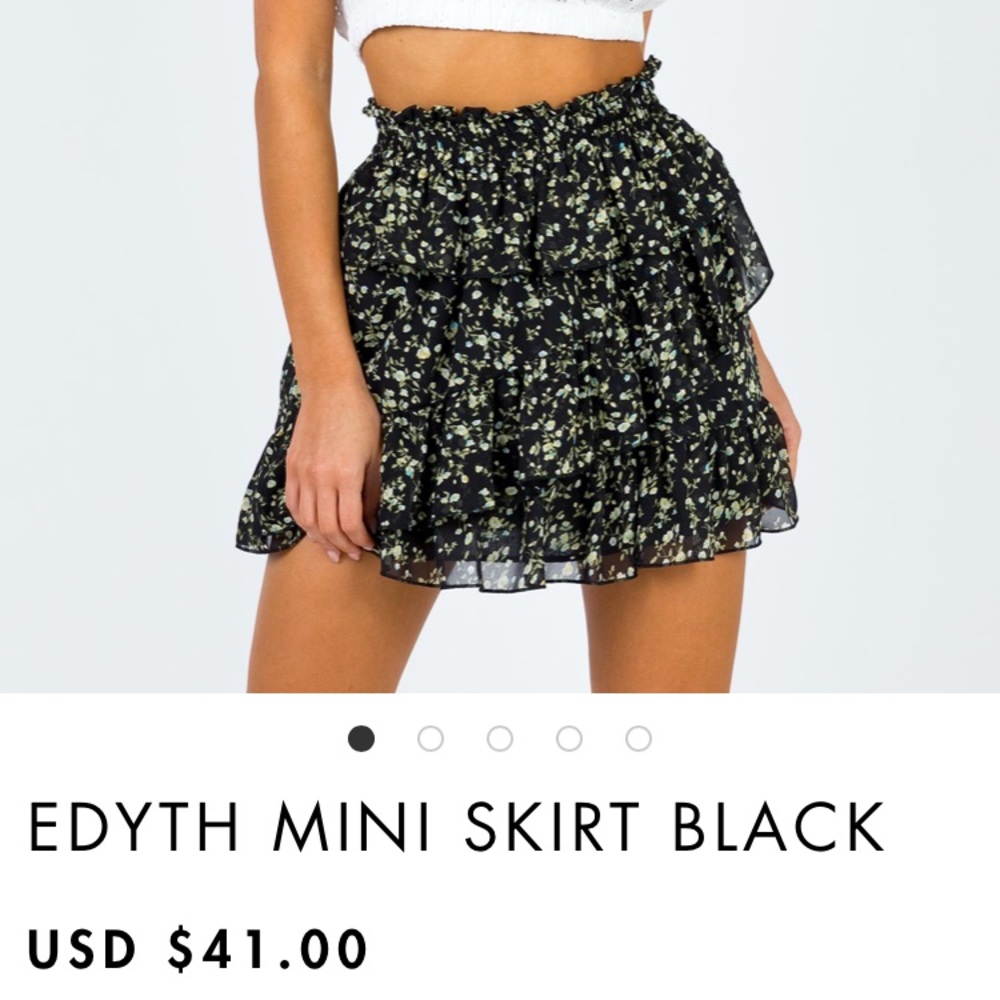 Princess Polly Edith Mini Skirt NWT